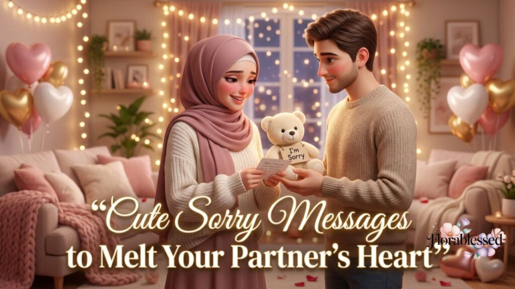 sorry message