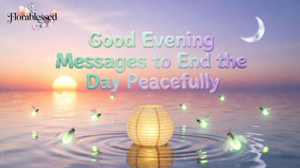 Good Evening Message