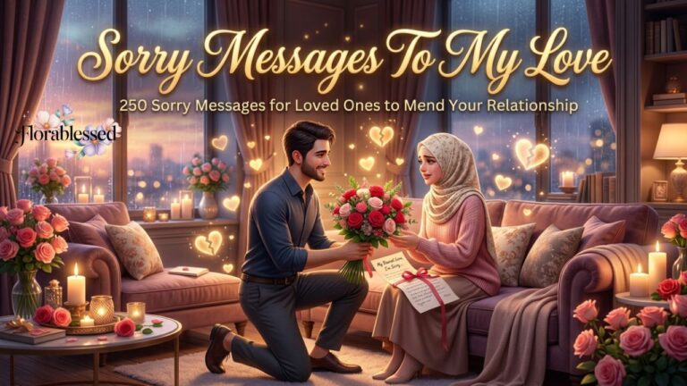 sorry message