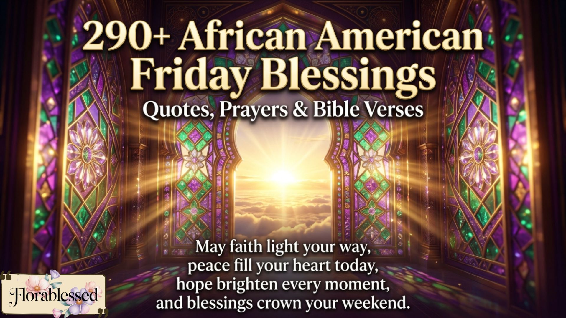 African American Friday Blessings