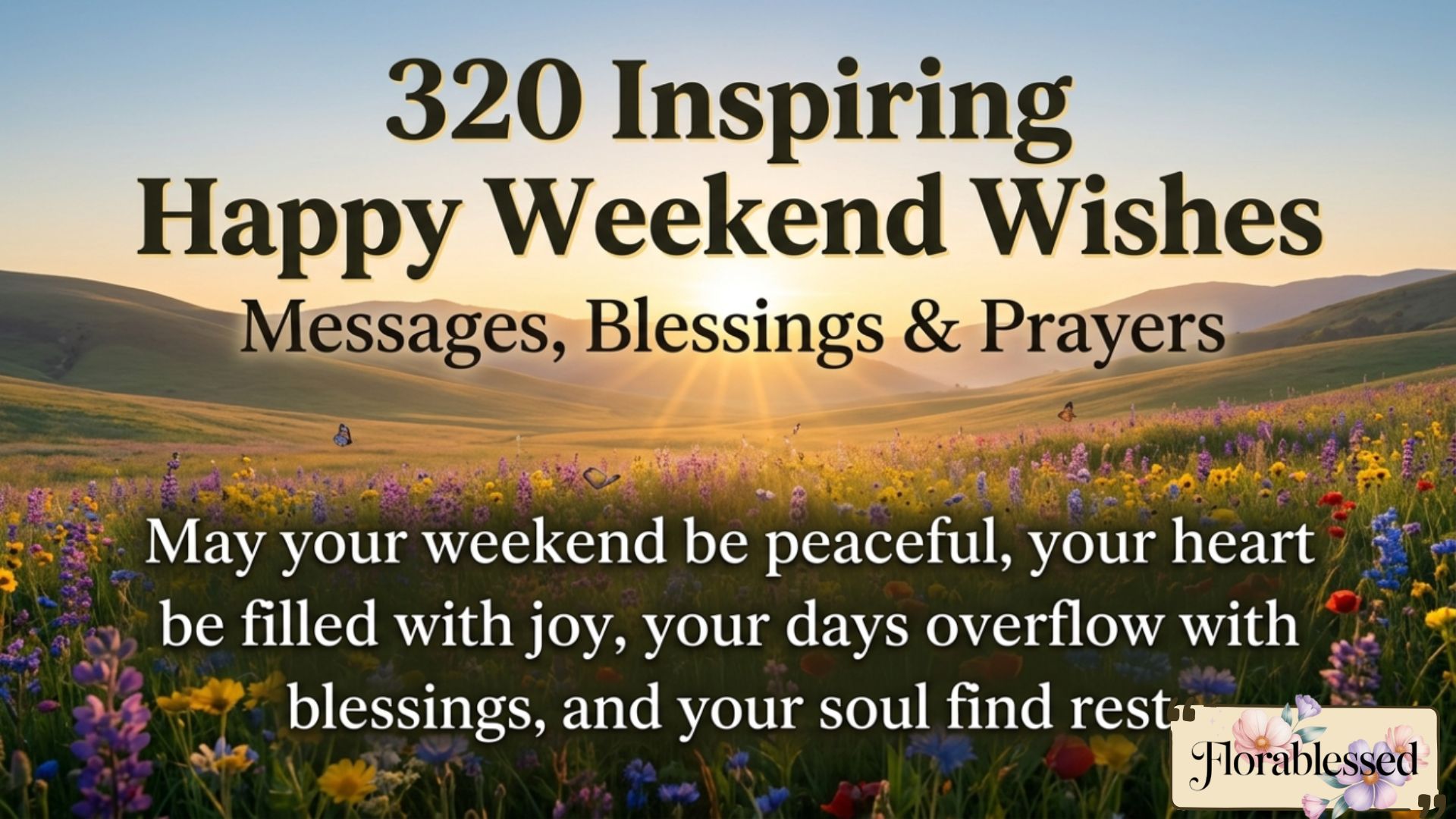 Good Morning Happy Weekend Wishes