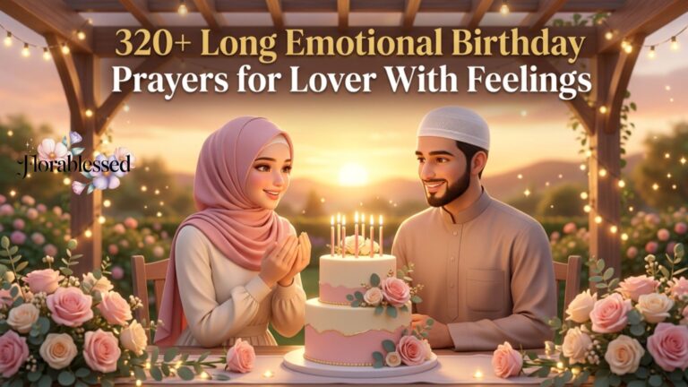 Long Emotional Birthday Prayers for Lover