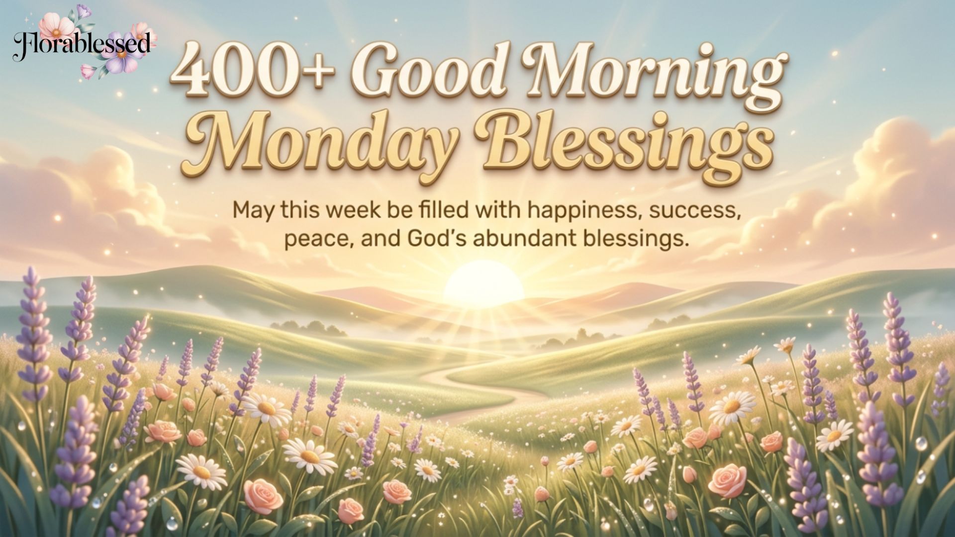 Good Morning Monday Blessings