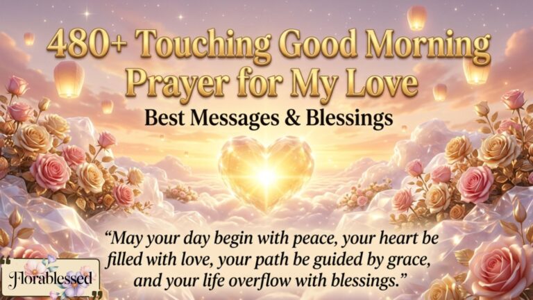 Good Morning Prayer for My Love