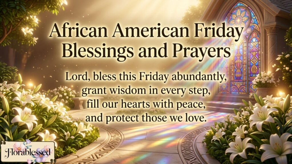 African American Friday Blessings