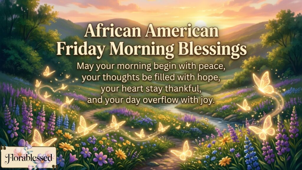 African American Friday Blessings