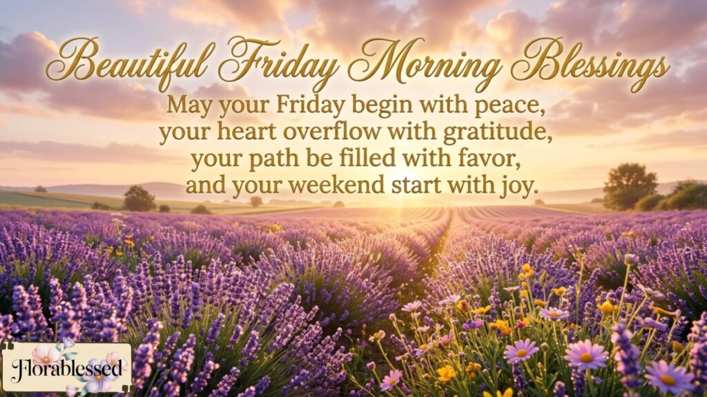 Friday Blessings