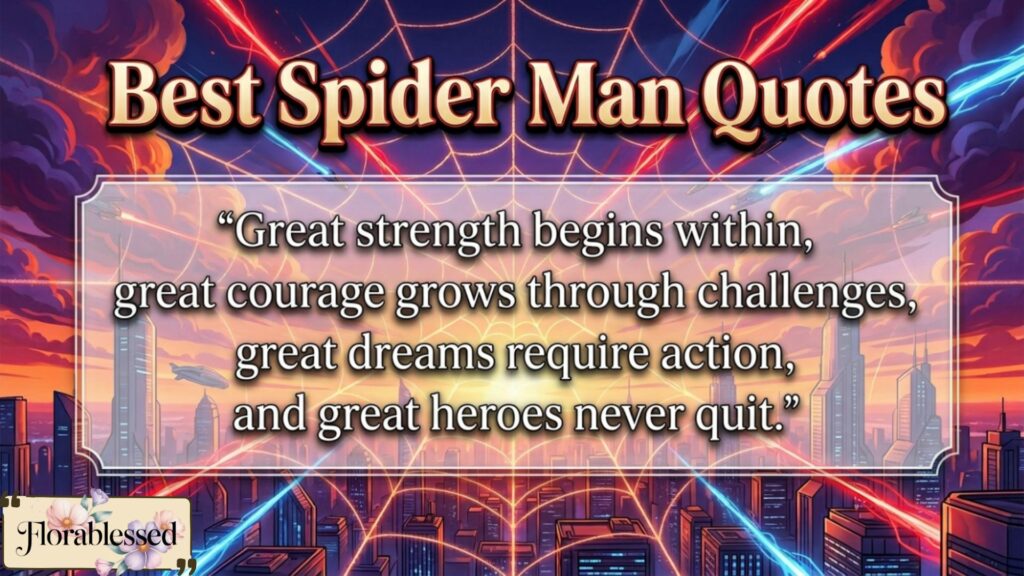 Spider Man Quotes