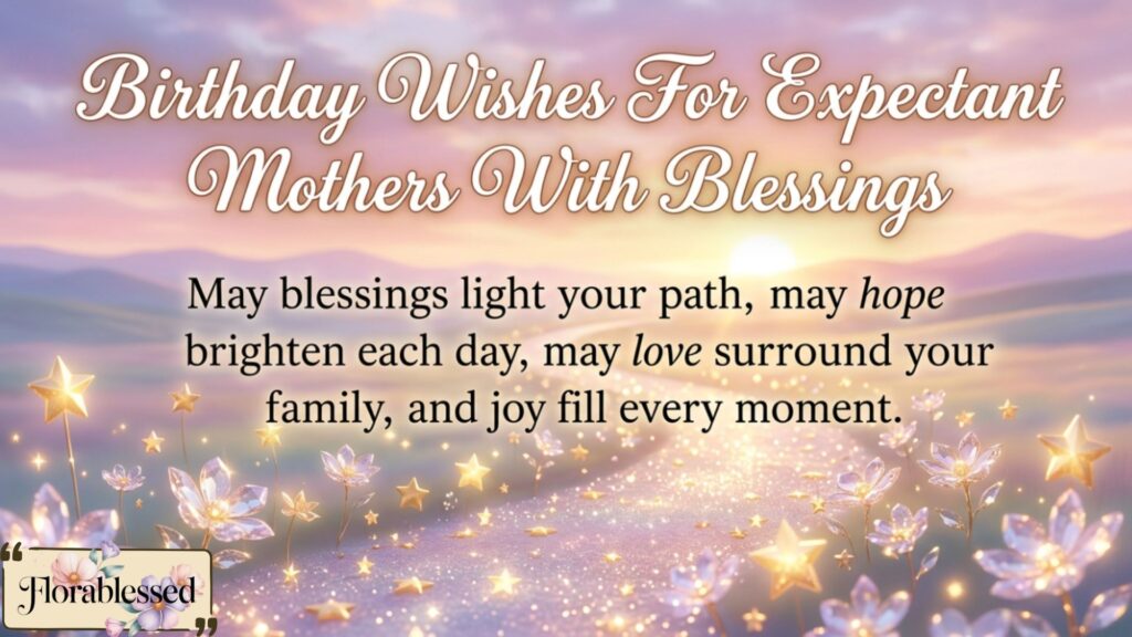 Birthday Wishes For Expectant Mothers