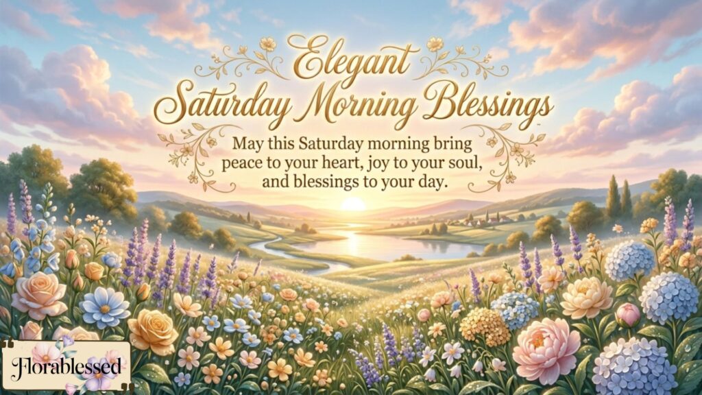 Saturday Blessings