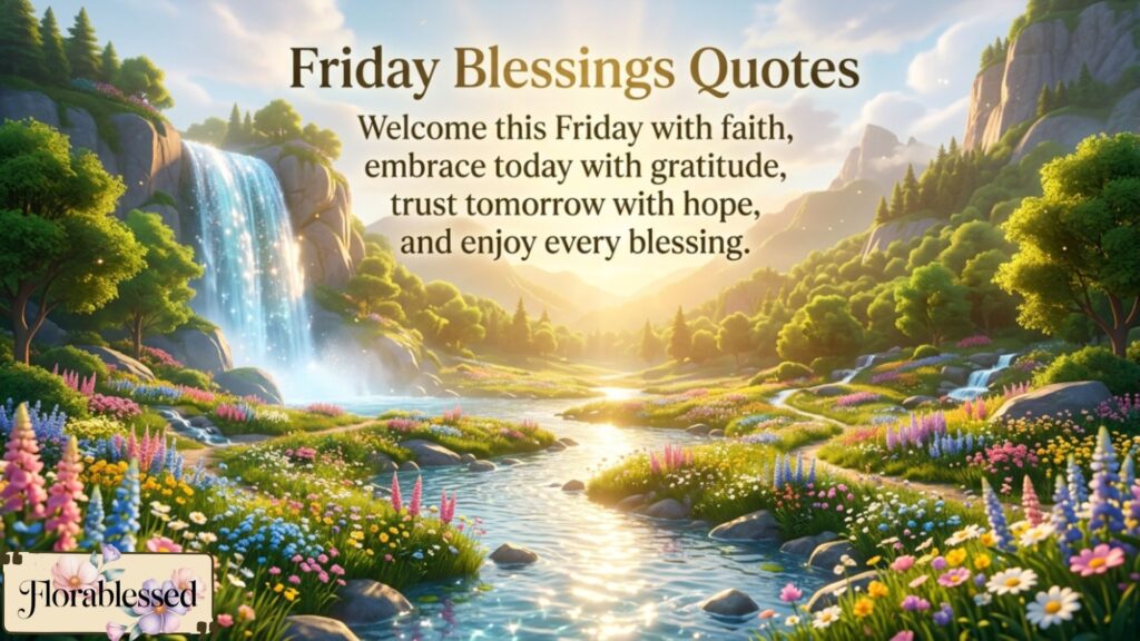 Friday Blessings