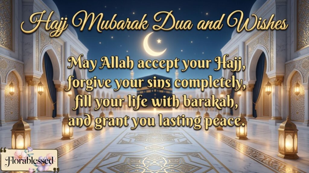 Hajj Mubarak Dua