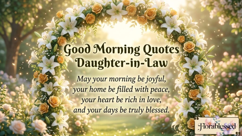 Good Morning Quotes for Daughter