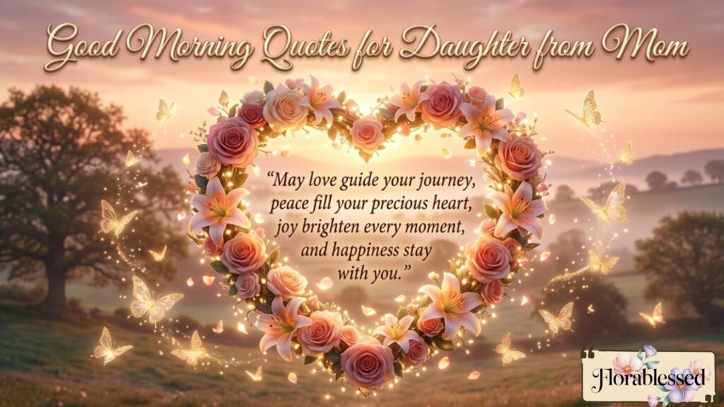 Good Morning Quotes for Daughter