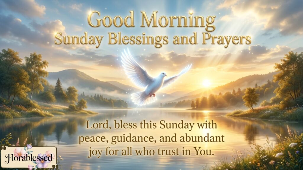 Good Morning Sunday Blessings