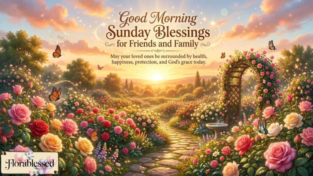 Good Morning Sunday Blessings