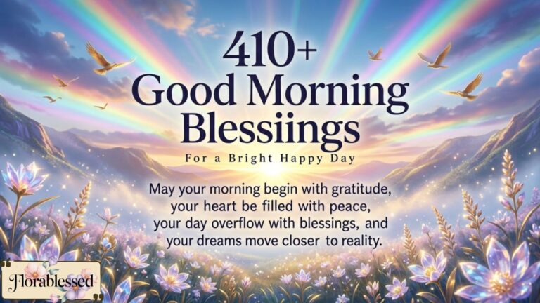 Good Morning Blessings