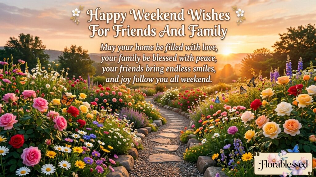 Good Morning Happy Weekend Wishes