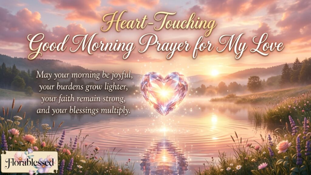 Good Morning Prayer for My Love