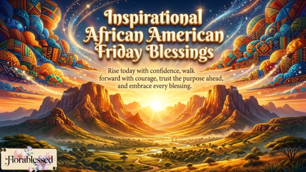 African American Friday Blessings