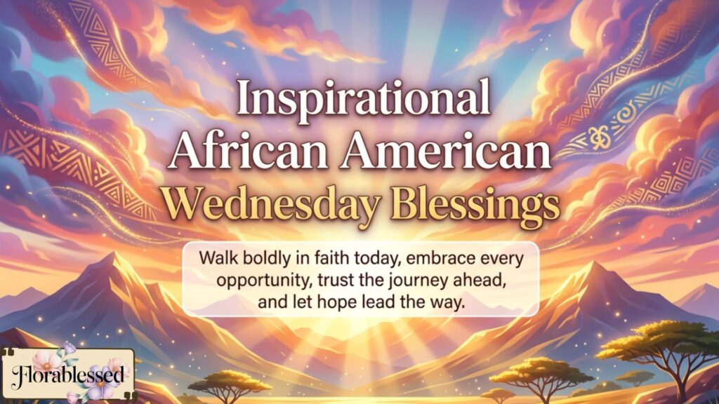 African American Wednesday Blessings