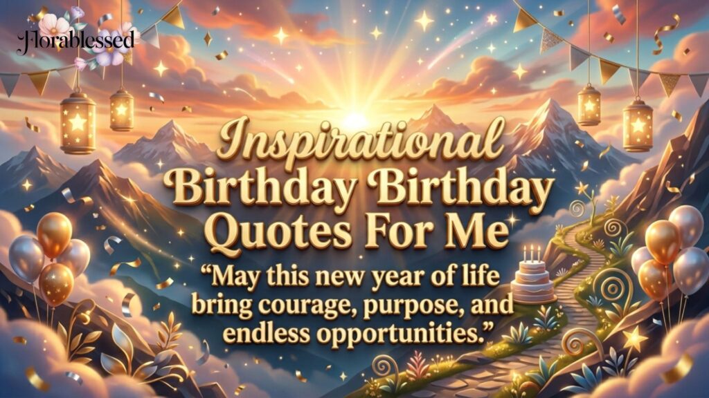 Birthday Quotes For Me