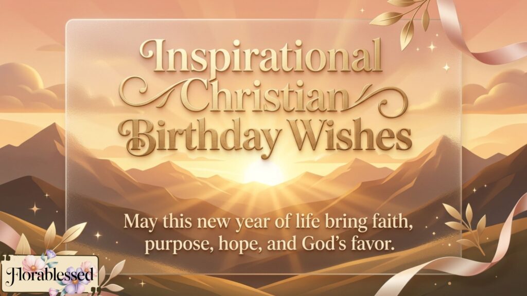 Christian Birthday Wishes