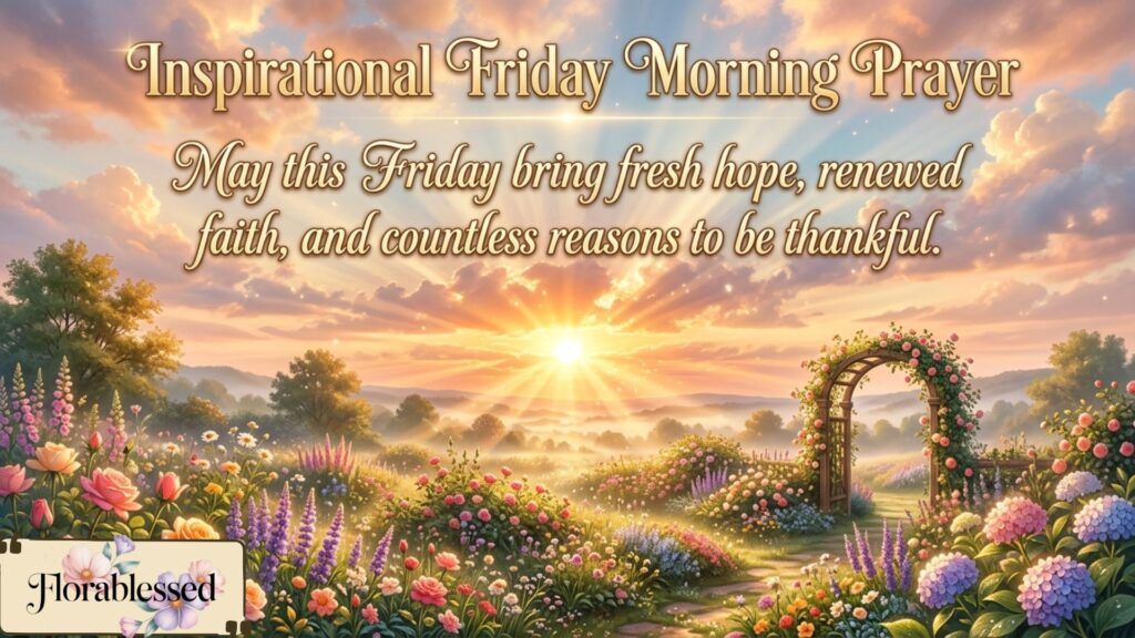 Friday Morning Prayer