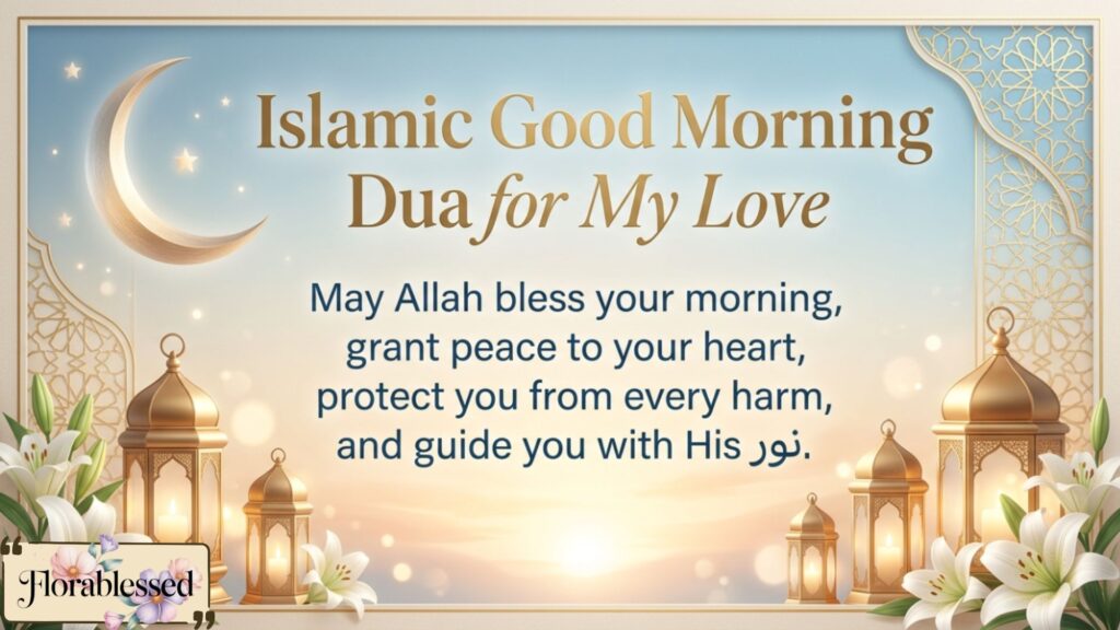Good Morning Prayer for My Love