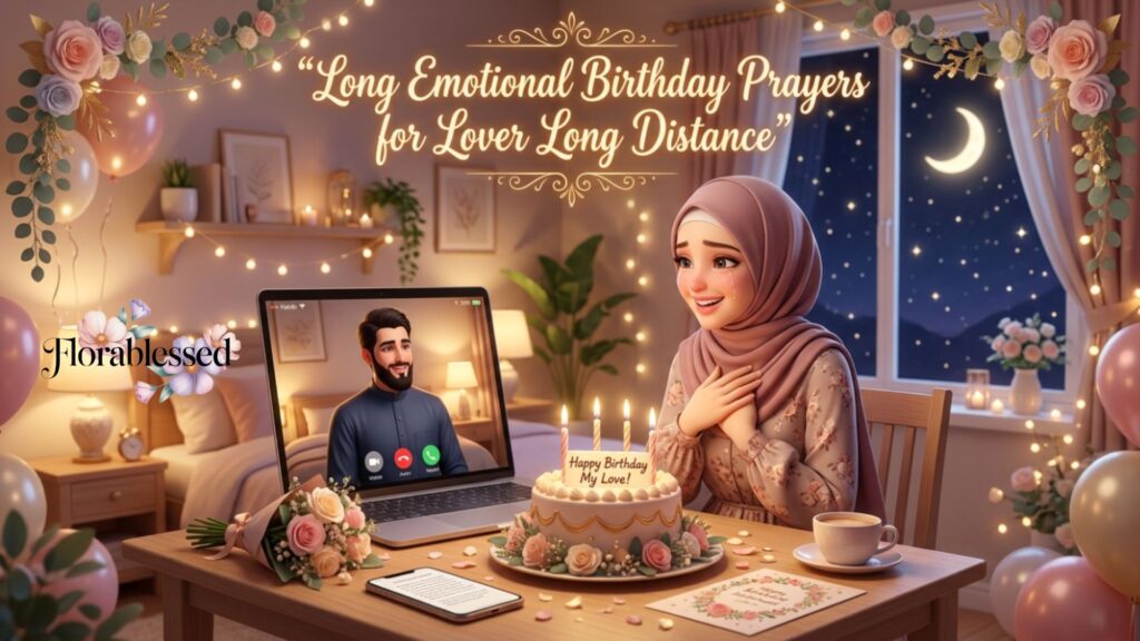 Long Emotional Birthday Prayers for Lover