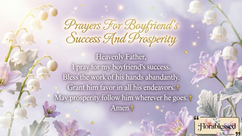 Prayers For Boyfriend Success