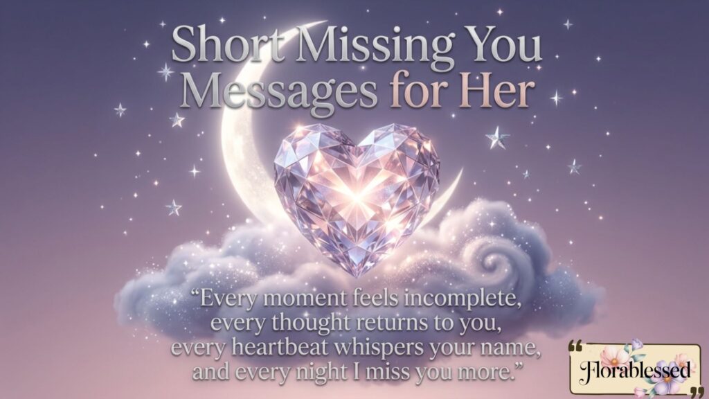 I Miss You Message