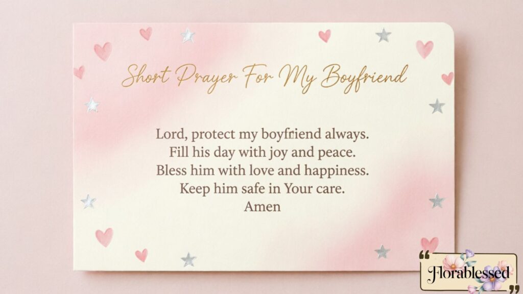 Prayers For Boyfriend Success