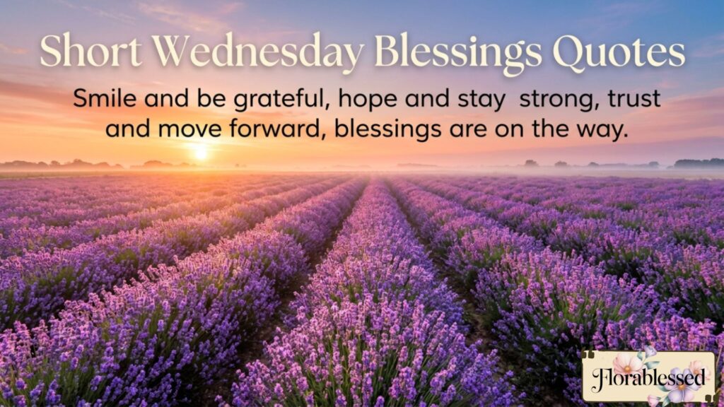 Wednesday Blessings