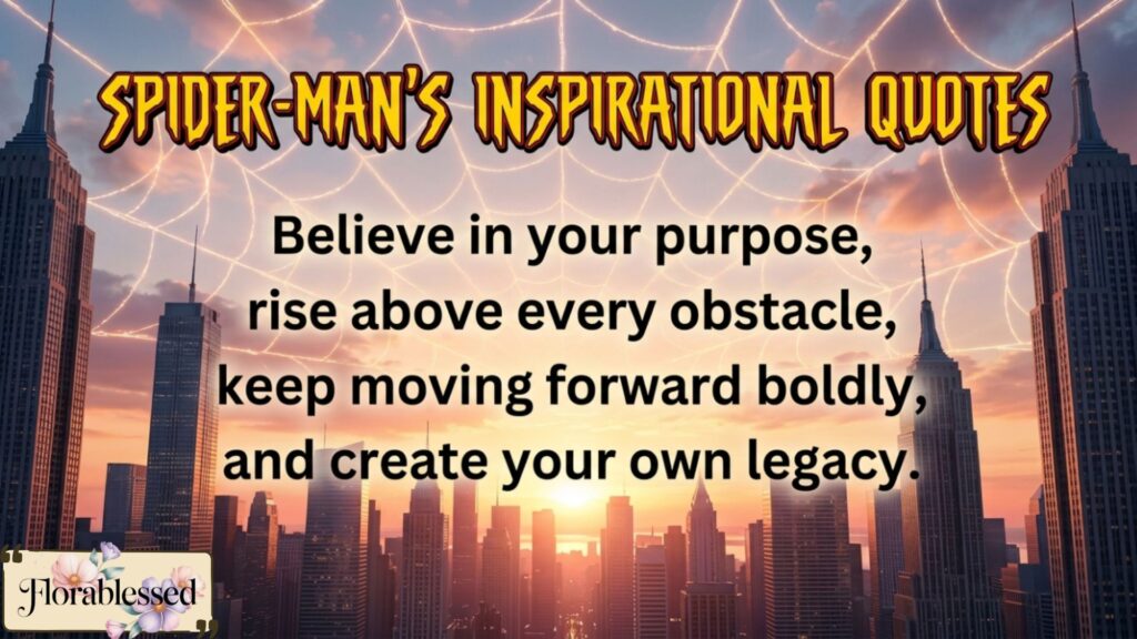 Spider Man Quotes