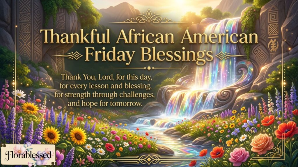 African American Friday Blessings