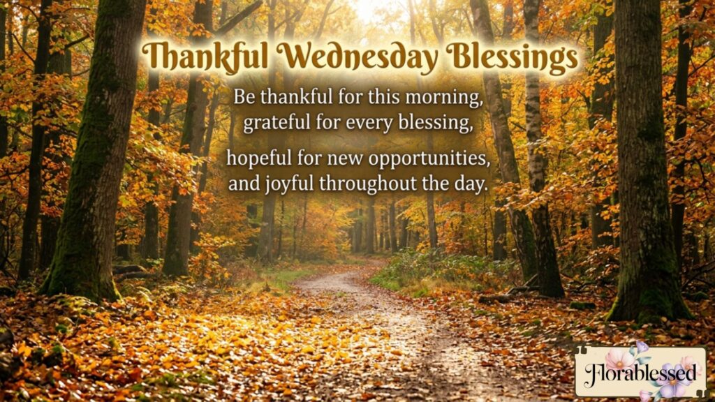 Wednesday Blessings