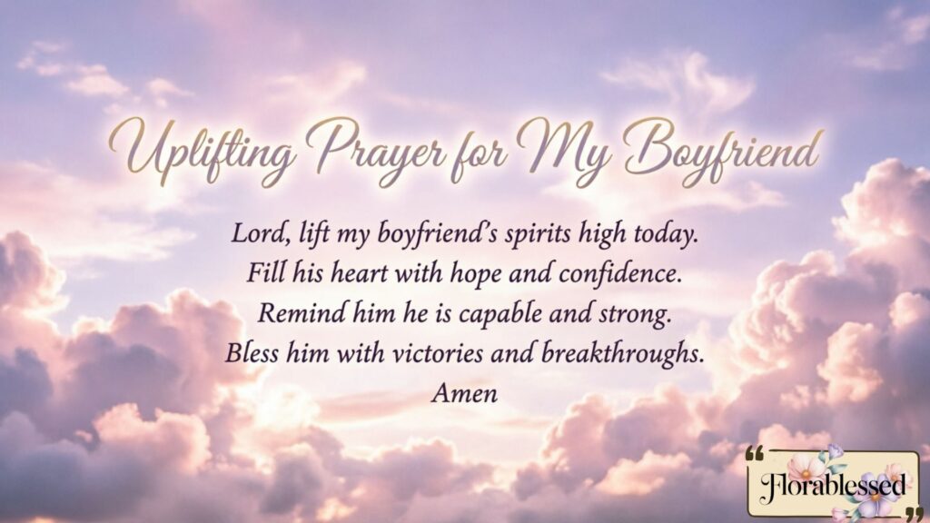 Prayers For Boyfriend Success