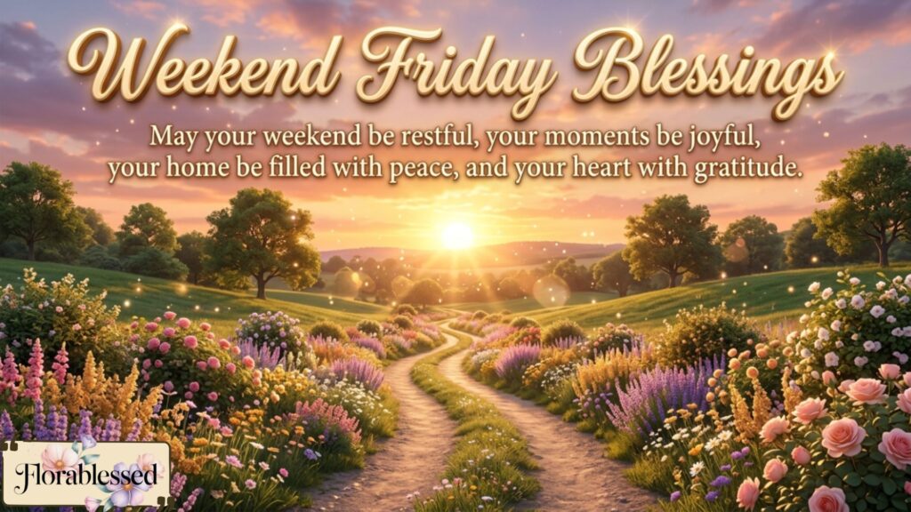 Friday Blessings