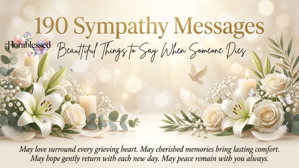 Sympathy Messages