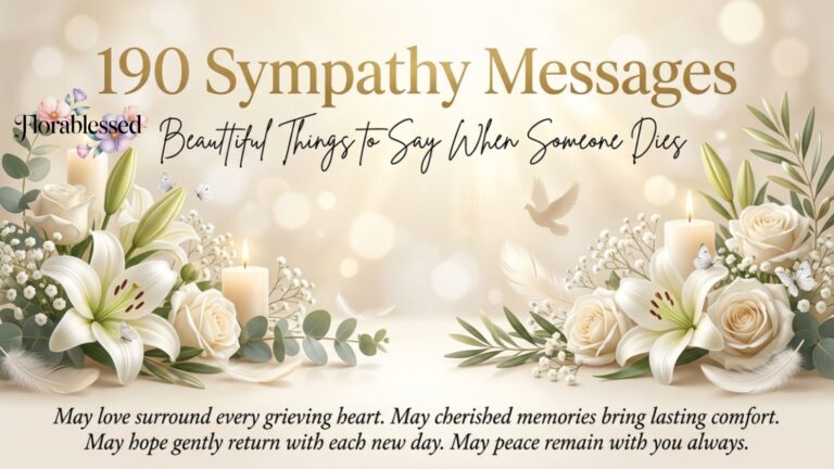 Sympathy Messages