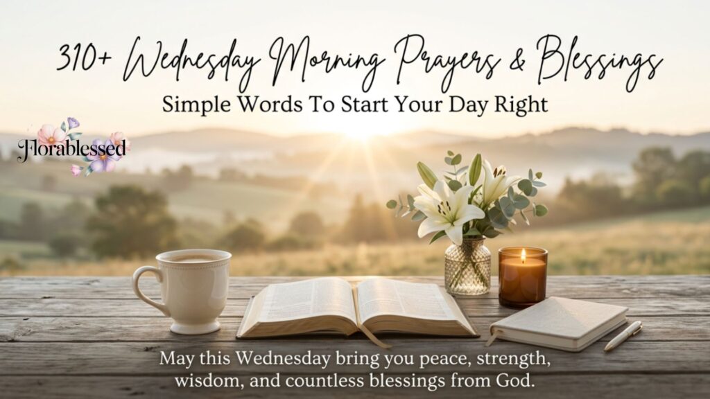 Wednesday Morning Prayers