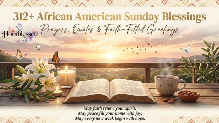African American Sunday Blessings