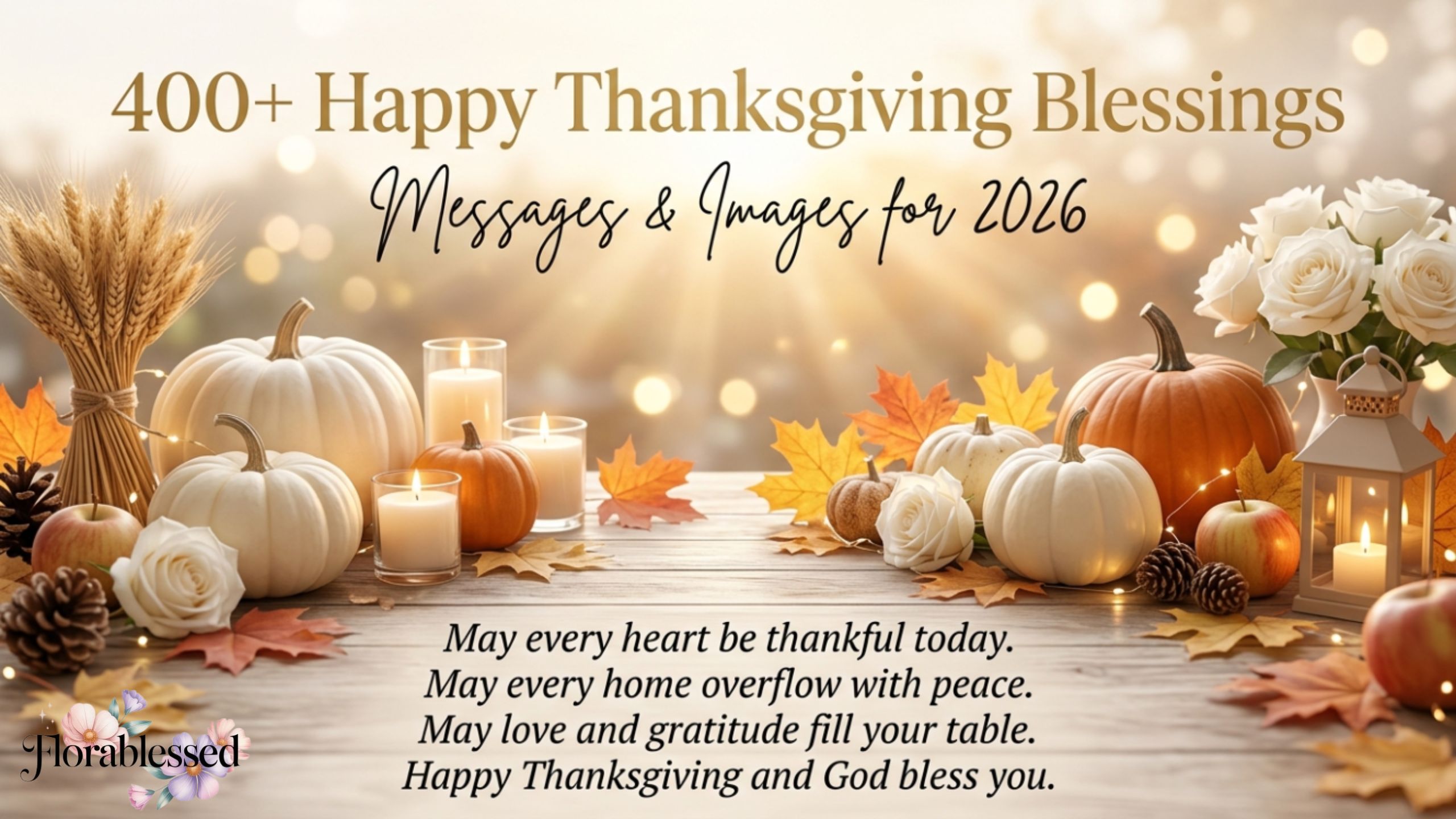 Thanksgiving Blessings