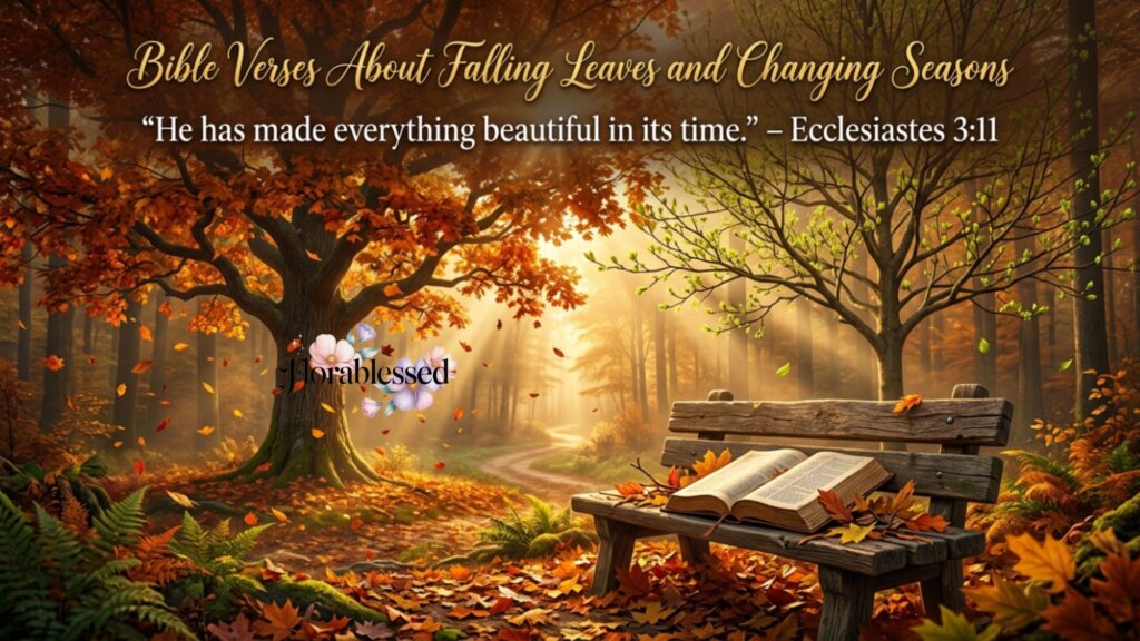 Bible Verses About Falling Leaves