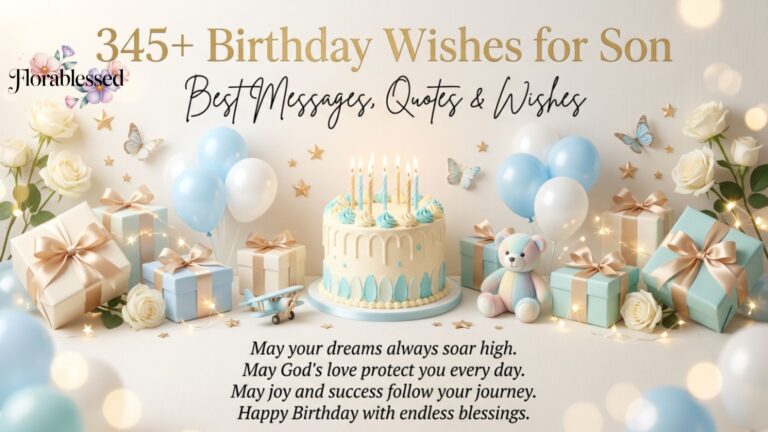 Birthday Wishes for Son