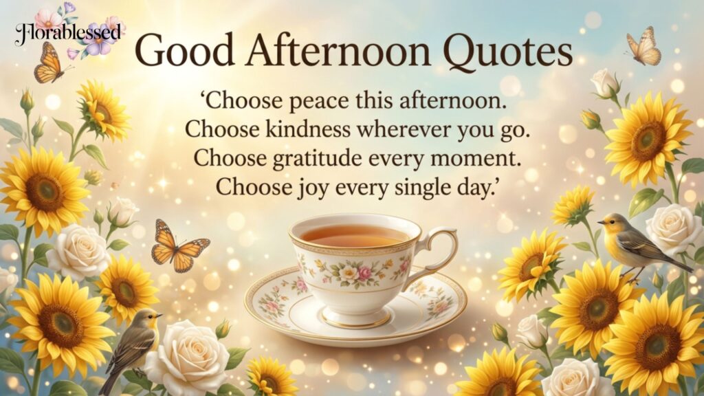 Good Afternoon Blessings