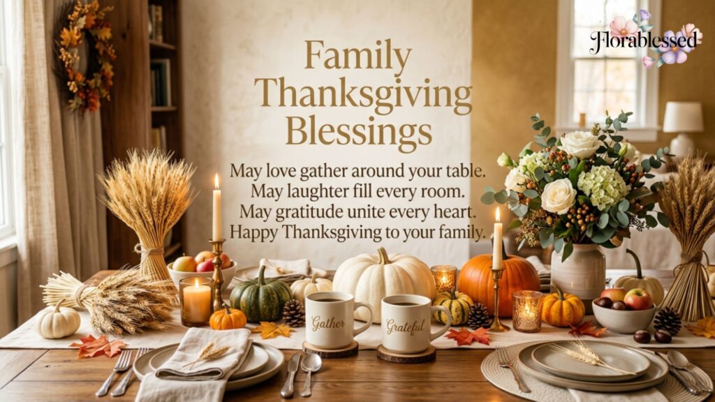Thanksgiving Blessings