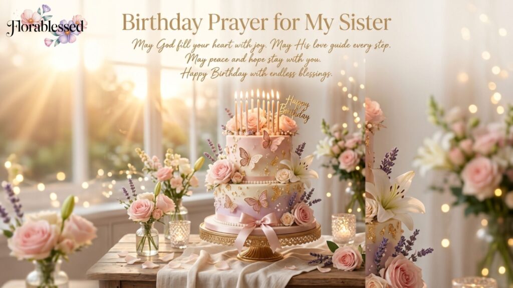 Birthday Prayer for My Sister