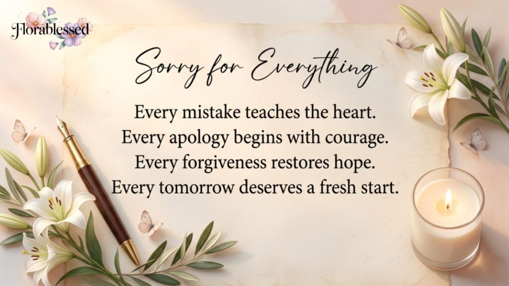 Sorry For Everything